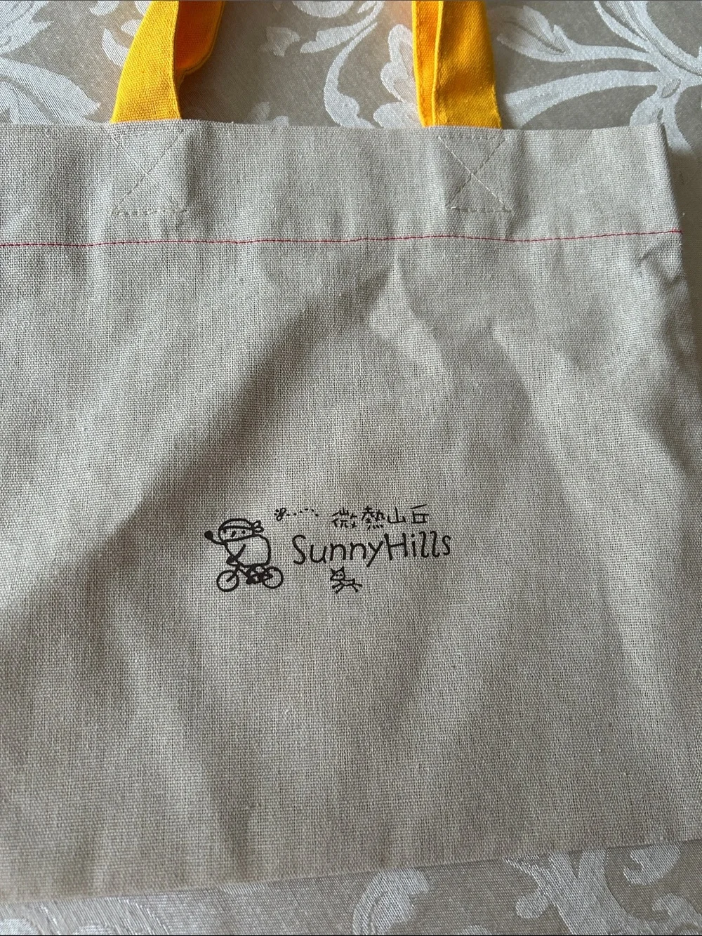 Small Kids Tote Bags with Cute Bunny Print